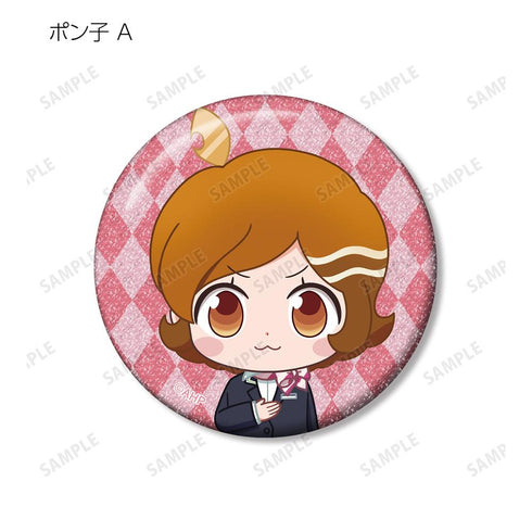 『アポカリプスホテル』トレーディング ちびキャラ ホテルモントレ制服&モーニングスタッフver. グリッター缶バッジ(単位/BOX)